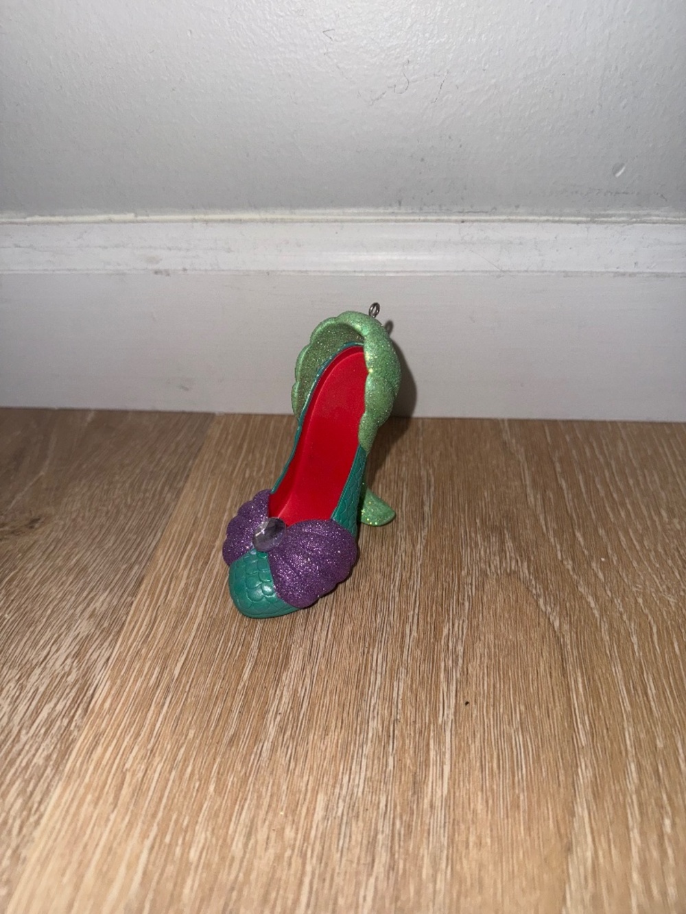 Disneys ariel shoe ornament
